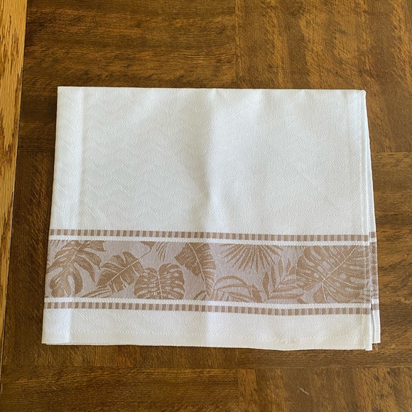 Italian 100% cotton large dish towel. Made in Italy. - Picture 2 of 7